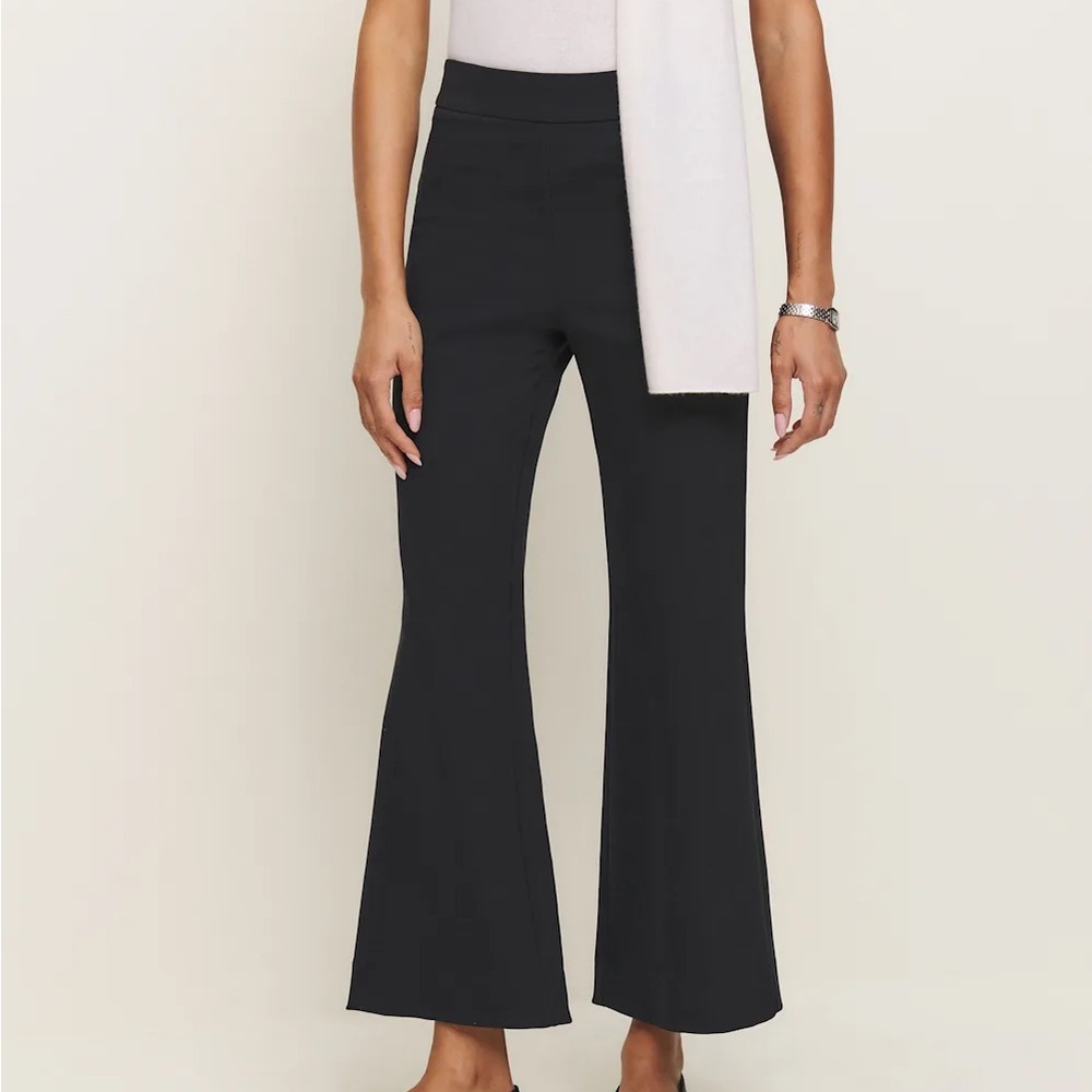 NWT Reformation Tanya Black Knit Pant Size XL